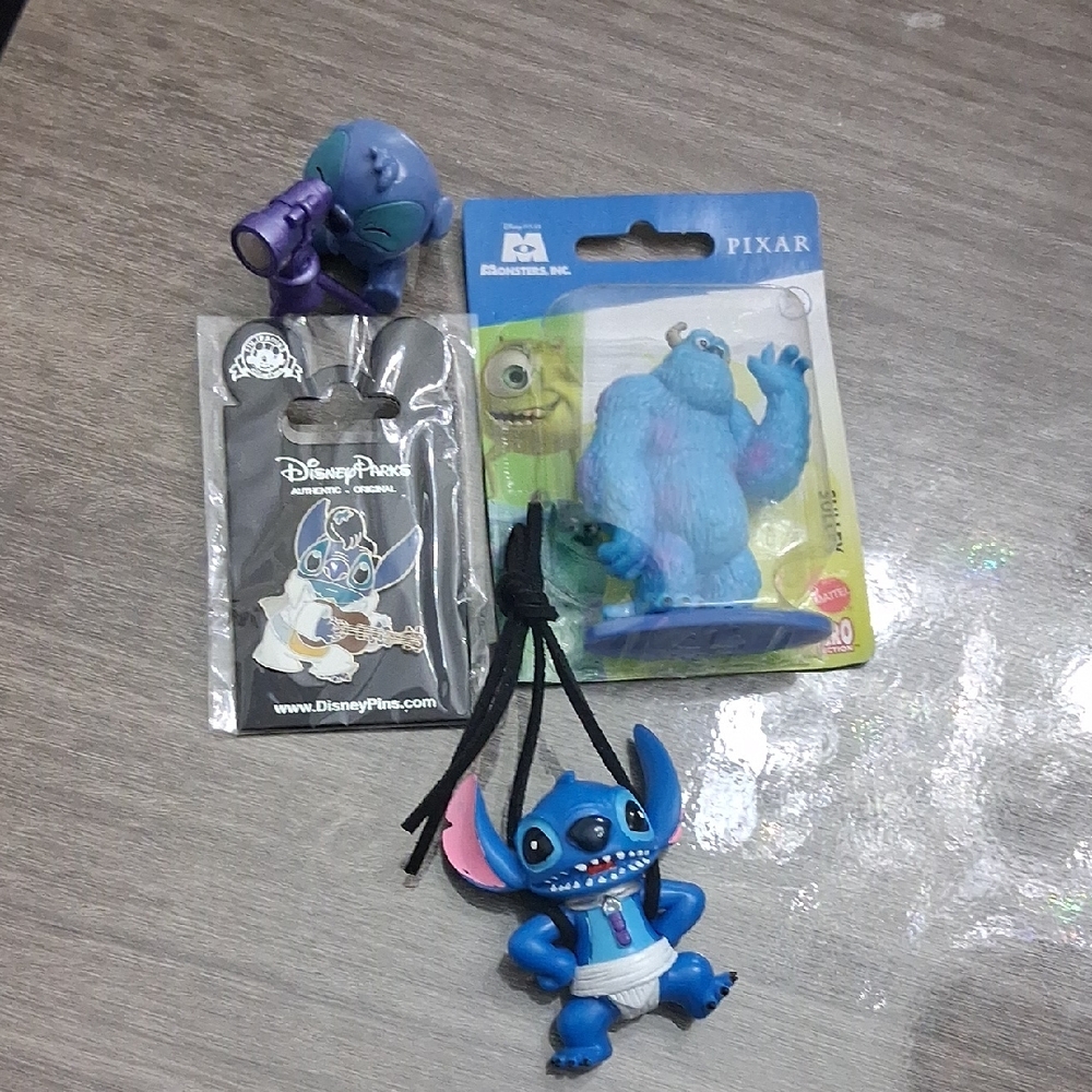 Monsters Inc. and Stitch Toy Set